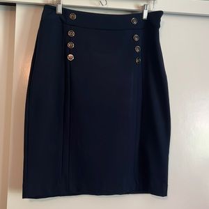 Banana Republic 24”Navy Skirt